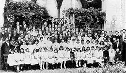 Orfeón Euskaria, de Bilbao, en 1914