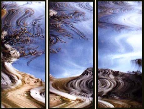 Aizkorri: Kalbarioa... 1996. (2,4 x 2 m.)