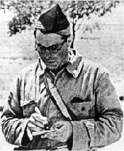 Durruti, en el frente de Aragón