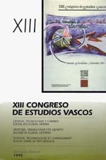 XIII Congreso de Estudios Vascos