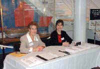 Marilu Navas and Anna Aguirre