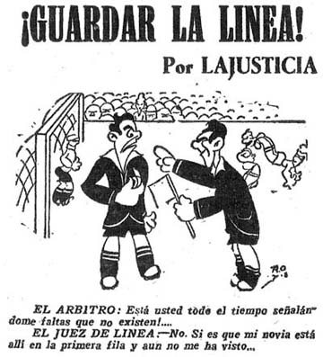 Chiste publicado en el periódico Arriba España
