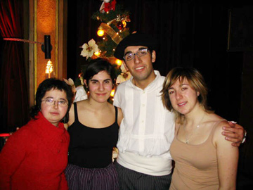 Miren Ibarluzea, Mireia Orbegozo, Kepa Blazquez, Ziortza Basaguren