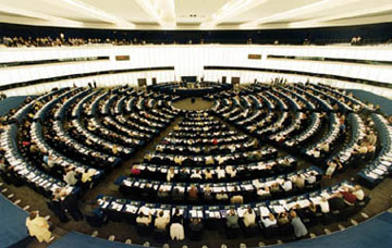 Parlamento Europeo. Estrasburgo (hemicycle).