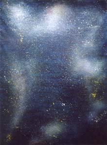 "Cosmos-oceano". Olio/tela 286 X 211,5 zm. 2001