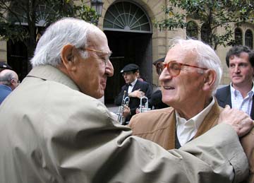 Gaizka Barandiaran el día de su homenaje.