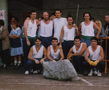 Fiesta Vasca de Urtuella, 1998. Primera prueba después de 80 años