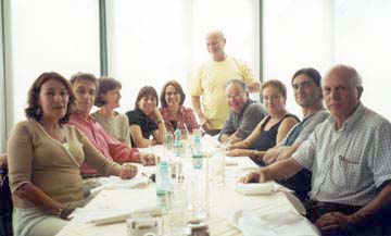 No restaurante do Clube Paulistano. São Paulo, novembro de 2004