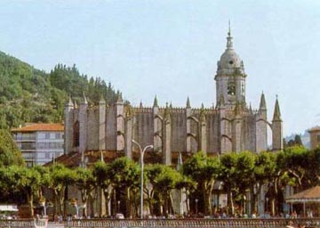 Lekeitio (Bizkaia). Iglesia parroquial de Santa María de la Asunción.
