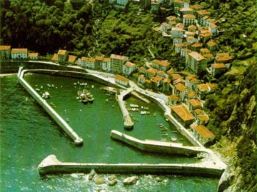 Vista aérea de Elantxobe (Bizkaia)