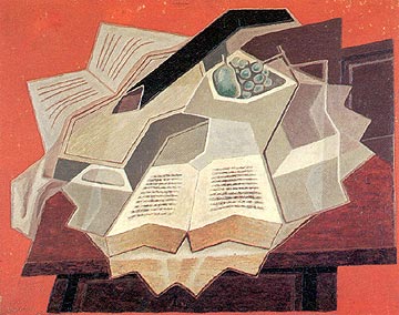 El libro abierto, 1925 de Juan Gris