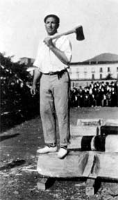 Keixeta vencedor en Oñati el 5 de octubre de 1925