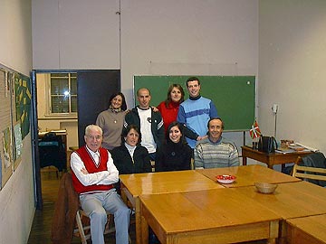 Grupo de alumnos de BOGA