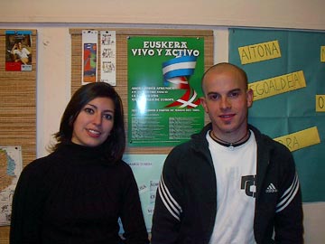 Carolina Cuello y Lucas Savignano