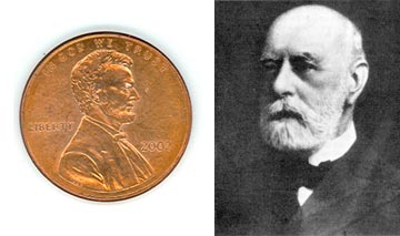 Efigie de Lincoln y Fermín Lasala y Collado