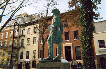 Estatua del general Sherman en Nueva York