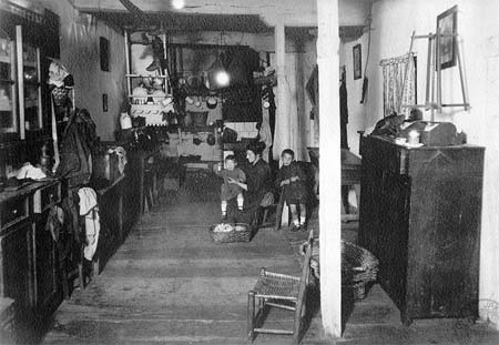 Interior de una casa de pescadores de Ondarroa