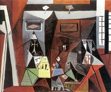 Las Meninas de Velázquez 34 según Picasso