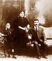 Leopoldo Marechal y familia