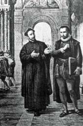 François Xavier et Ignace de Loyola.