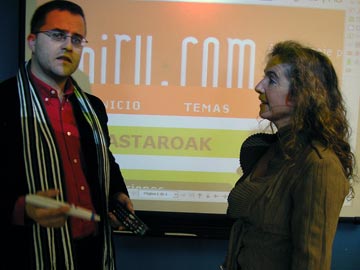 Alberto de la Cuesta y Igone Azpiroz
