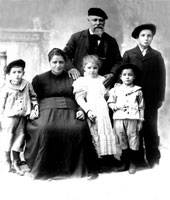 La familia Saitua Ibarra