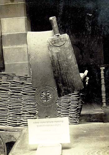 &Uacute;tiles para trabajar el lino. Bilbao. Museo de Arqueolog&iacute;a y Etnograf&iacute;a