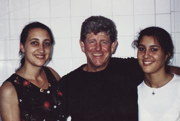 With my cousins Andrea Noya Arrizabalaga and Beronika Noya Arrizabala