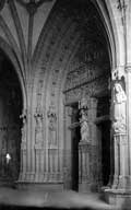 Portada central de la Catedral Vieja de Vitoria-Gasteiz