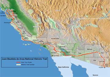 Expedición. Anza Trail