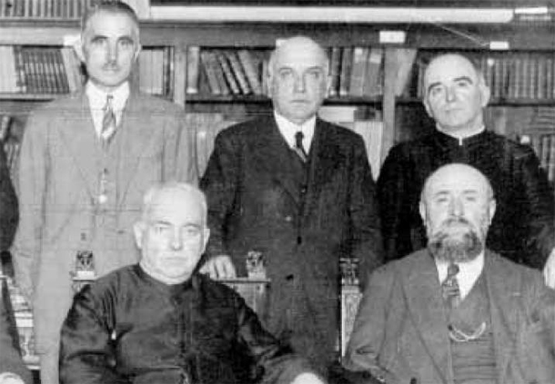 Sebero Altube, Julio de Urquijo, Raimundo Olavide Carrera,  Resurrecci?n M.? de Azkue, Georges Lacombe
