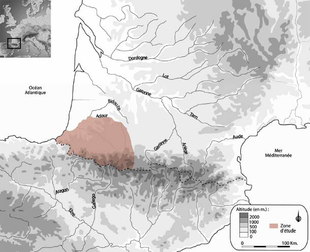 Fig. 1. Carte de situation du secteur d??tude