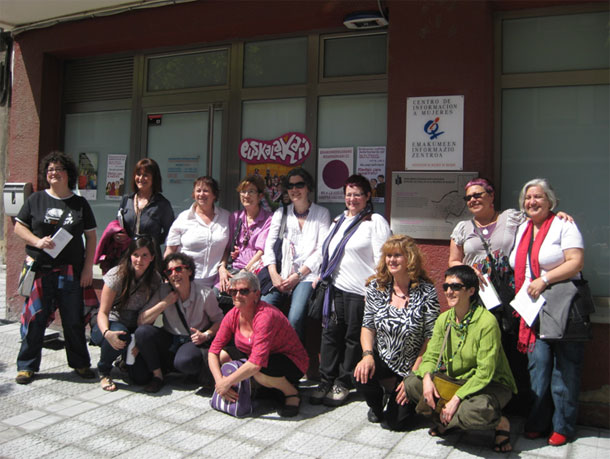 Inauguracion del Mapa de las Huellas de las Mujeres en Basauri