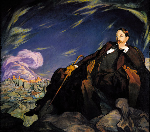 Ignacio Zuloaga. Retrato de Enrique Larreta (1912)