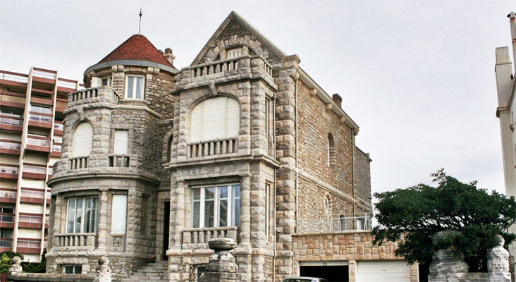 Villa “Le Manoir”, ex “Velleda”, residencia de Paul Bolo “Bolo Pachá” en Biarritz