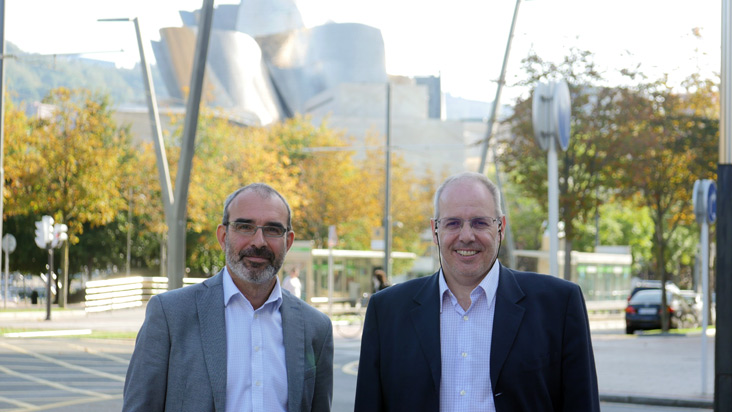 Asier Santas Torres y Luis Bilbao Larrondo