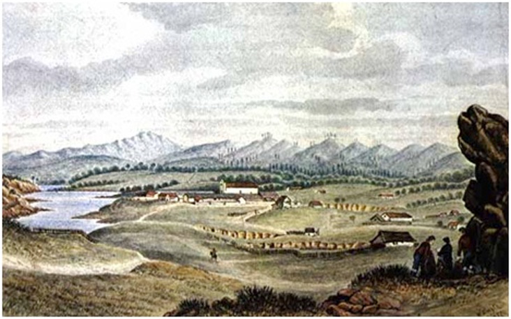 Monterrey, 1820 inguruan